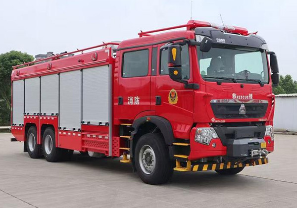 洗消消防車